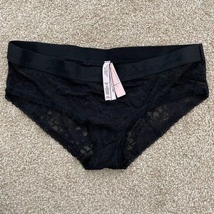 Victoria’s Secret black lace panties